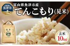 【令和7年度米】【先行予約】【農家直送】環境配慮「魚津のてんこもり（晃米）」10kg（玄米） ｜新米 MK農産 玄米 銘柄米 ご飯 おにぎり お弁当 和食 主食 国産 産地直送 甘み 香り もちもち ※2025年10月中旬頃より順次発送予定 ※北海道・沖縄・離島への配送不可