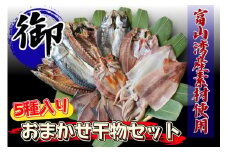 富山湾産おまかせ干物セット「御」｜富山 干物セット 干物 詰め合わせ 冷凍 魚貝類 魚介類 海鮮 グルメ お取り寄せ 魚 詰合せ 朝食 おかず セット 国産 北陸 富山県 富山湾 魚津市 送料無料