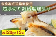 超厚切り銀鱈塩麹漬 12切入 ※北海道・沖縄・離島への配送不可