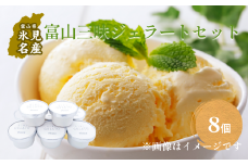 富山三昧ジェラート8個セット 〈Himi Gelato〉