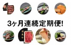 【3ヶ月定期便】氷見ぶりと氷見牛堪能セット！ 定期便 お肉 牛肉 モモ 加工食品 魚貝類 漬魚 粕漬け ぶり 氷見牛