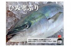 【丸々1本】ひみ寒ぶりまるごと1本【角安商店】※配送エリア限定※