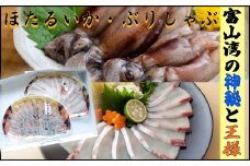 鮮度そのまま！『ぶり、ほたるいか』生冷凍セット