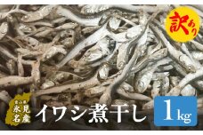 【訳あり】氷見産イワシの煮干し1kg 