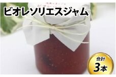 ビオレソリエスジャム 135ｇｘ 3本　ジャム 無添加 いちじく イチジク ジャムセット 期間限定 国産 滑川市 深井農園  黒いダイヤ 保存料不使用