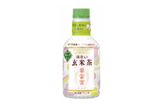 [№5313-0549]PET パウダーイン 抹茶入り 富富富 玄米茶 275ml×24本 伊藤園 富山 黒部市