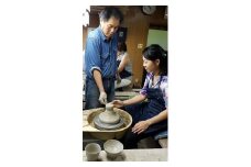 越中三助焼づくり体験