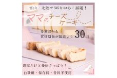 【濃厚だけど後味すっきり！】とろける食感のママのチーズケーキ