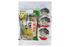 富山県なんと特別栽培米 5kg ＆パックごはん200g×6パック