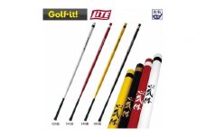 【黄色】パワフルスイング GF120 グリップ付バット型 ドライバー アイアン スウィング ウォーミングアップ ウォームアップ スウィング ゴルフ スイング練習器具 バット ライト LITE M-281