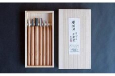 三四郎(R)彫刻刀7本セット　専用桐箱入り