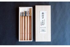 三四郎(R)彫刻刀5本セット　専用桐箱入り
