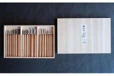 三四郎(R)彫刻刀20本セット　専用桐箱入り