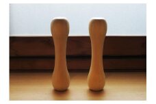 木製ダンベル 2本「BANBEL」 メープル材×バット職人