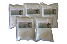 【令和6年産】使いきりパック  富山県産こしひかり 　育（はぐくみ）  白米300ｇ（2合）5個セット《南砺の逸品》