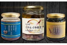 ほたるいか燻製オイル漬けと富山の幸