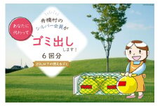 ゴミ出し（燃えるゴミ）6回分 [舟橋村シルバー人材センター 富山県 舟橋村 57050180]