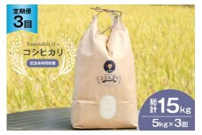 【3回 定期便 】 上市町産 コシヒカリ 5kg×3回 総計15kg / 里山の駅 つるぎの味蔵 / 富山県 上市町 [32280127] 米 お米 コメ 白米 精米 ご飯 ごはん こしひかり 