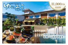 【KAMI★1POKER GP コラボ返礼品】 ゆのみこ温泉 特別素泊まり プラン 1名様  割引券 11,000円分 [M★S　Poker　Circle 富山県 上市町 32280175] ポーカー