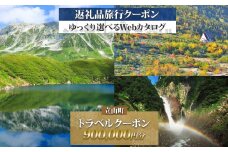 富山県 立山町 旅行クーポン 900,000 円分 キャンプ 体験 登山 観光 旅行 ホテル 旅館 老舗 高級 トラベル チケット 家族 カップル 宿泊 予約 おすすめ 父の日 母の日 旅行券 宿泊券 F6T-790