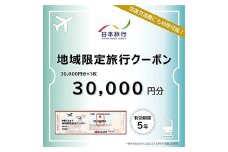 富山県立山町 日本旅行 地域限定旅行クーポン30,000円分 旅 旅行 観光 レジャー チケット クーポン 立山観光 F6T-755