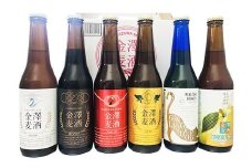 金沢産地ビール5種とジンジャリカ　飲み比べセット（各330ml）