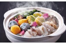 能登のふぐ（金沢塩麹漬）と加賀野菜つみれのお二人用料亭鍋セット