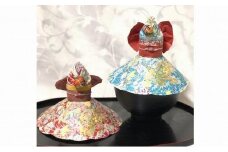 飛沫防止テーブルウェアカバー　着物ドールリウム（R）（華姫）　ペアセット