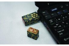 九谷焼　USBメモリ　青粒