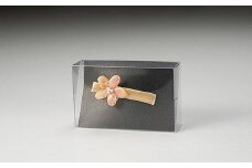桜貝クリップ式ブローチ