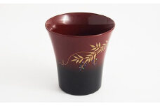 金沢漆器　ぐい呑み　加賀蒔絵　曙杯　藤