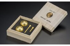 金沢箔　金箔ゴルフボール・ティーセット