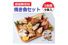 【復興支援】レンジで簡単　焼き魚セット　基本6点パック＋おまかせ3パック【サバ さば フグ ふぐ ブリ ぶり　お任せ 9点 パック 冷凍 石川県 七尾市 P001】