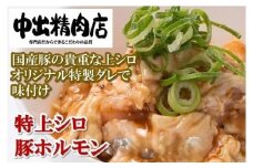 【やみつきになるうまさ！】中出精肉店、国産豚の特上シロ720g（4人前×2袋） 