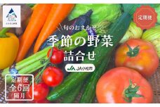 野菜定期便《JA小松市（隔月） 定期便６ヶ月》季節の野菜詰合せ 6回