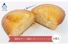 洋菓子 酒ケーキ 焼菓子 酒粕おやつ（酒粕レモンフィナンシェ）10個入