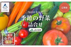 野菜定期便 《JA小松市（毎月） 定期便６ヶ月》季節の野菜詰合せ 6回