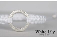 Bracelet -Dawn- White Lily シルバー ブレスレット【ホワイトリリー】