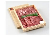 能登牛　モモ（カタ）スライスバラ焼き肉セット（950g、冷蔵）