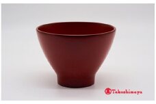 輪島漆器〈輪島キリモト〉すぎ椀・中（本朱） [高島屋選定品]