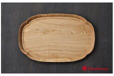 〈四十沢木材工芸〉「ＫＩＴＯ」長木瓜盆（大） [高島屋選定品]