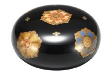 輪島塗　香合（有職紋）