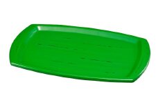 輪島塗　iro皿（研ぎ出し緑）