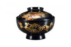 輪島塗　祝椀（松竹梅蒔絵）