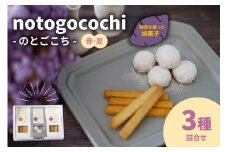 野菜の焼き菓子 notogocochi（のとごこち）-焼き菓子3種詰合せセット-（春夏）