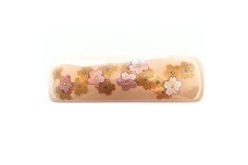 バレッタ　桜シリーズ（白）
