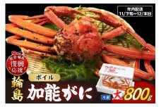 【先行予約】加能ガニ（雄ズワイガニ、冷凍）（大）【2025年11月下旬-12月末日にお届け】