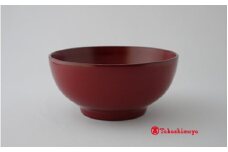 輪島漆器〈輪島キリモト〉いそ椀（本朱） [高島屋選定品]