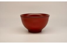 輪島漆器〈輪島キリモト〉端反椀・大・（本朱） [高島屋選定品]