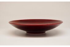 輪島漆器〈輪島キリモト〉高麗大皿（溜） [高島屋選定品]